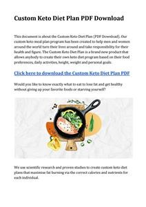 Keto Meal Plan During Pregnancy